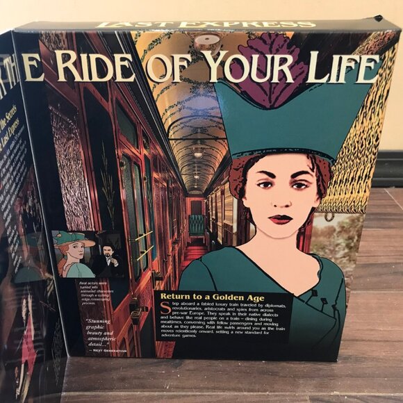 The Last Express Big Box *MISSING MANUAL* Broderbund CD ROM Windows 95 Retro 90s - Picture 7 of 16